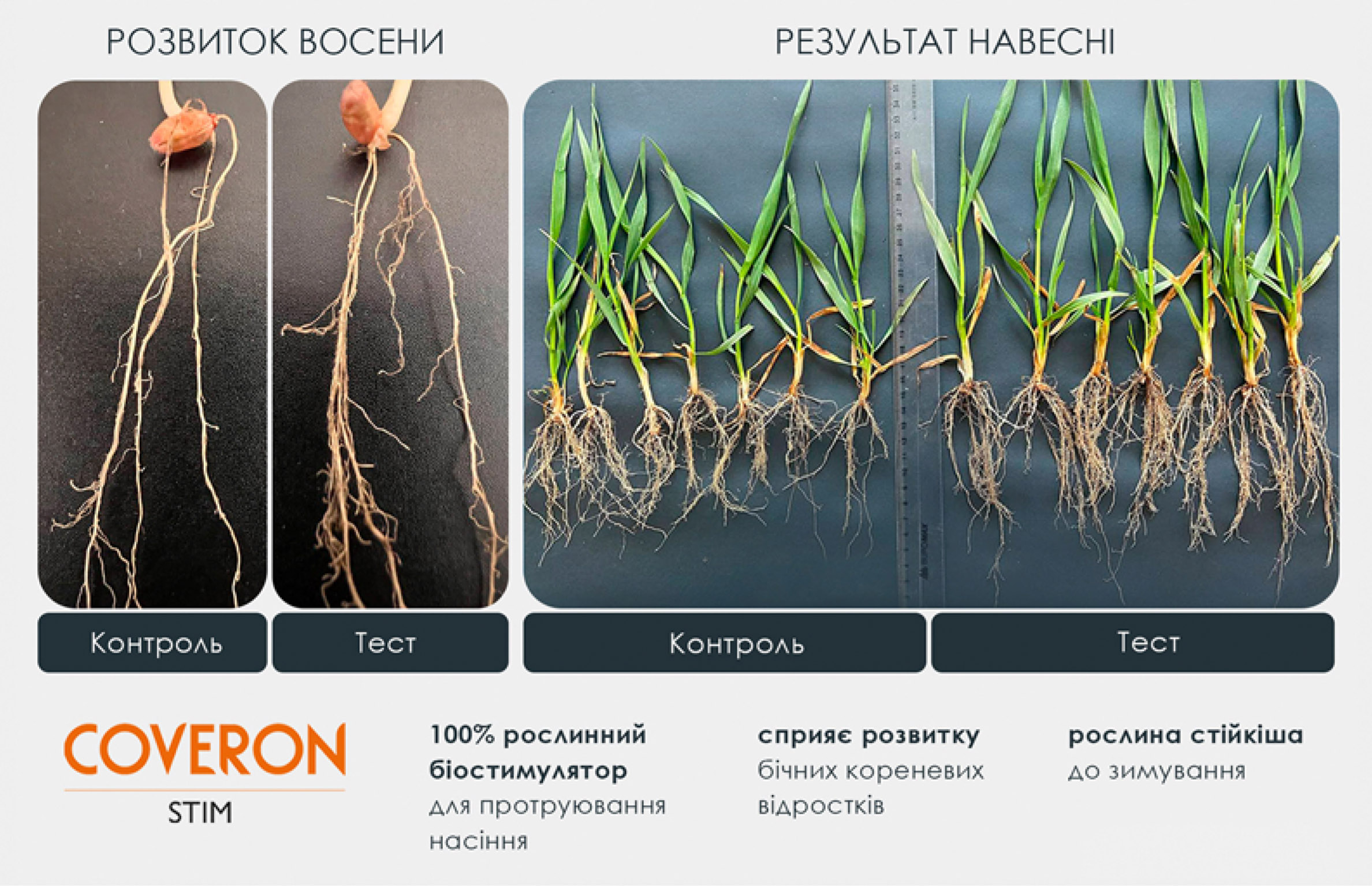Коверон Стім рослинний біостимулятор Агротека
